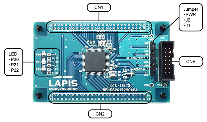 位置电路 - ROHM Semiconductor RB-D62Q1729GA64参考板